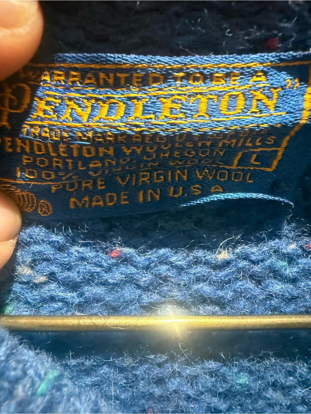 80’s Pendleton Pure Wool Sweater - Picture 3 of 8